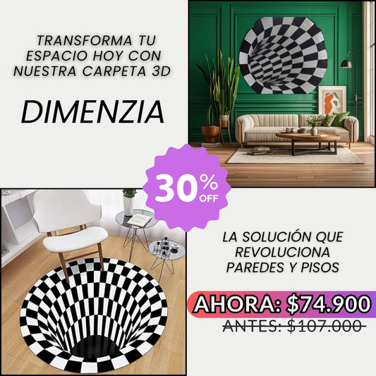 Dimenzia: Carpeta de ilusión óptica 3D