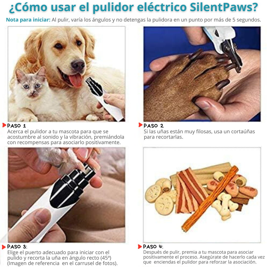 SilentPaws: Pulidor de uñas para mascotas