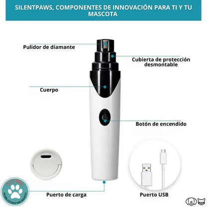 SilentPaws: Pulidor de uñas para mascotas