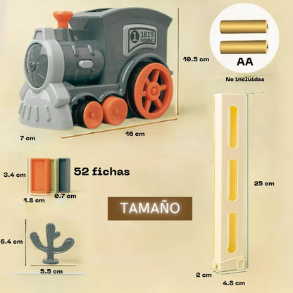 Locomotora eléctrica de fichas (3 A 10 AÑOS)